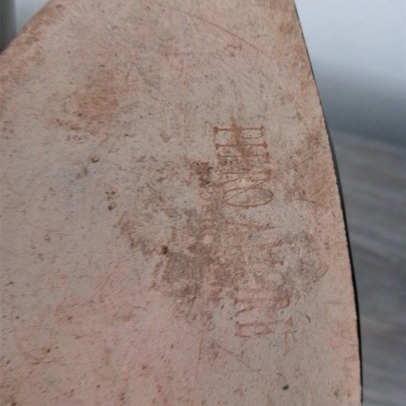 Vintage Piero Amore Patent Leather Horsebit Low Heel Shoes Bronze Shimmer 8.5 - Picture 16 of 16